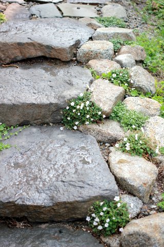 stone stairs - closer